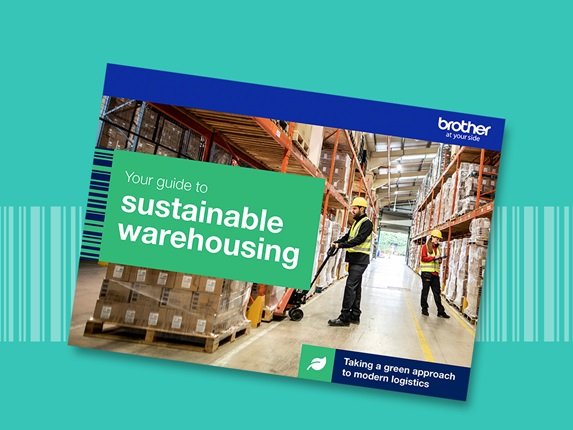 Cover of sustainable warehousing guide